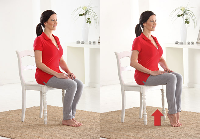 Venen trainieren im Home Office